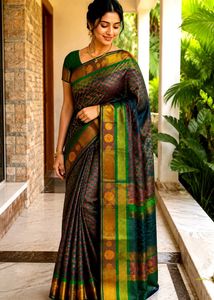 new handloom silk Saree