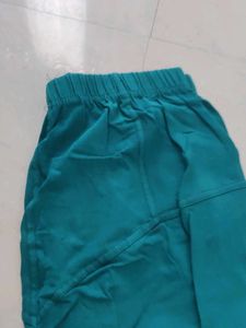 Teal Ethnic Pants