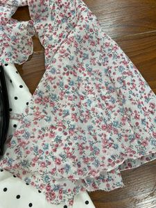 Floral Print Crop Cardigan