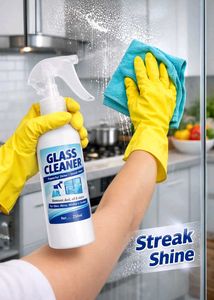 Glass Cleaner - Powerful Shine!