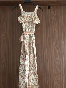Floral Print Off-Shoulder Jumpsuit