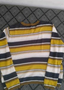 Striped Knit Top