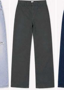 Classic Grey Cropped Pants