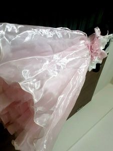 Elegant Pink Flower Girl Dress