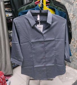 Elegant Grey Blouse