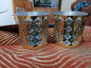 Liza Plum Multipurpose Jar (Set of 2)