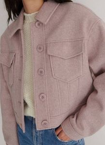 NA-KD Pink Cropped Jacket