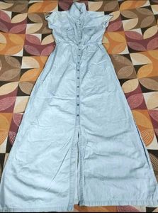 tokyo talkies Denim Blue Maxi Dress