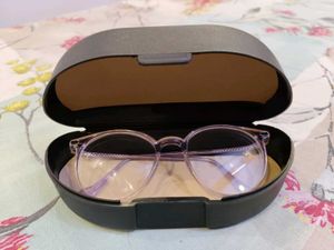 Round Lavender Eyeglasses