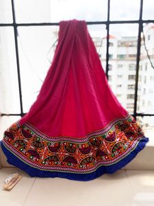 Embellished Lehenga Pink Skirt