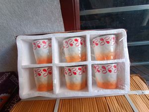 6 Pcs Beautiful Cup Design😍💯 Good Quality