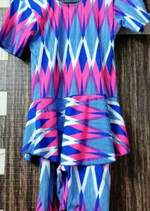 Girls' Colorful One-Piece Swimsuit