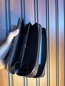 Double zip wallet