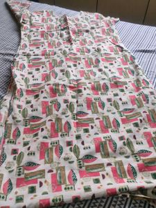 Floral Print Kurta