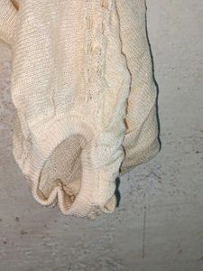 Women's Oversized Winter Fashion Shrug Cream