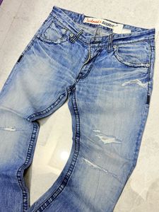 Buckaroo Distressed Blue Denim Jeans