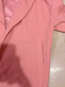 Korean Chic Pink Cropped Jacket