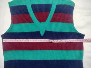 Striped Sweater Vest