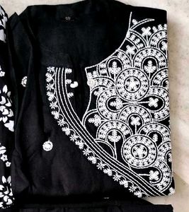 ⚫Elegant Black Kurta