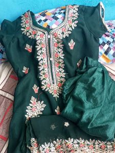 Elegant Embroidered Kurta Set