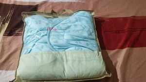 soft light blue baby carry nest