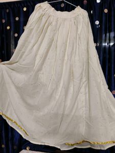 Indo western ghagra long top