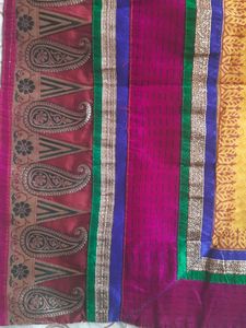 Chiffon Designer Saree With Blouse