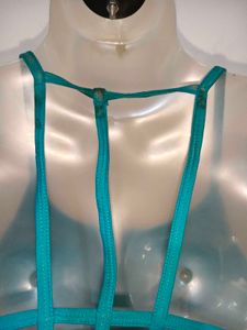 Trendy Geometric Print Sports Bra