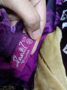 Stunning Purple Ethnic Gown