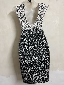 ZARA BRANDED Monochrome Sheath one piece