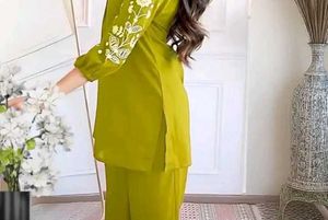 Vibrant Lime Green Kurta Set