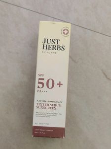 Just Herbs Tinted Serum Sunscreen