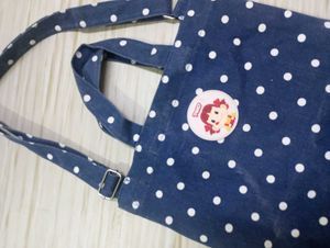 poka dot tode bag