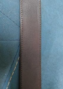Genuine leather heavy duty belt