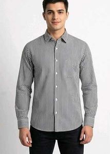 Stripped Shirt Black/ White