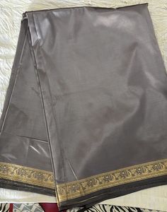 Elegant Grey Saree