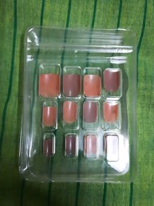 Reusable|Washable Korean Nails - Set Of 12