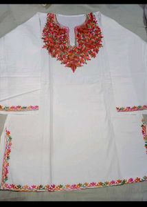 Embroidered Kurti Tops (Set of 2)