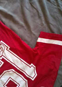Red "19 Palmdale" Graphic T-Shirt