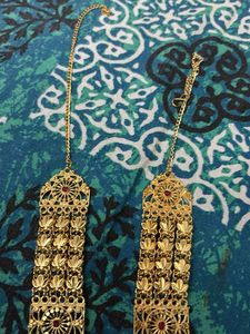 Elegant Gold Plated Necklace Set