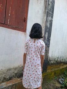 Cute Cherry Print Kurti