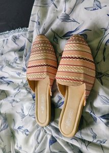 Women Trendy Embroided Juttis