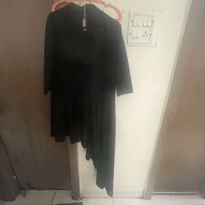 Stylish Black Asymmetrical Kurta