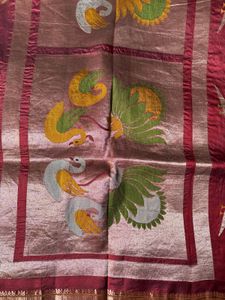 Pure Silk Rajhans Paithani Saree
