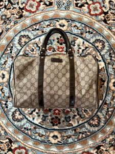 Gucci Monogram Duffel Bag