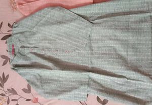 Free Delivery,Pretty Pastel Kurtas - Set of Two