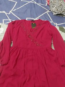 Beautiful Red Flowy Dress
