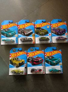 Hot Wheels Car Collection set of 7
