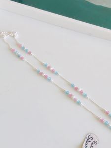 Pure Silver Payal (wt:-13.800g)