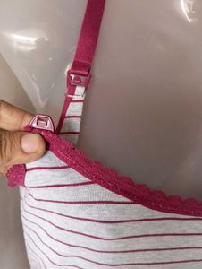 Women's Striped Sleepwear Top